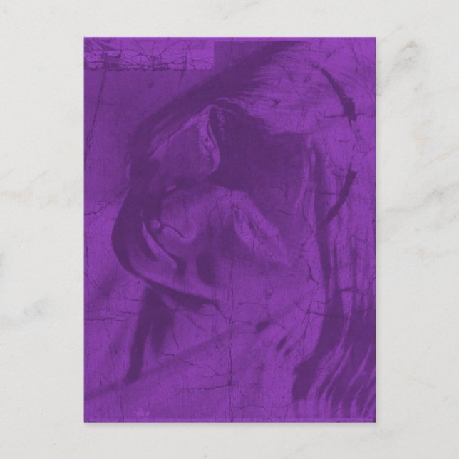 Purple Reflections Postcard (Front)