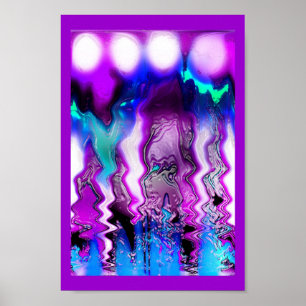 PURPLE REFLECTIONS POSTER