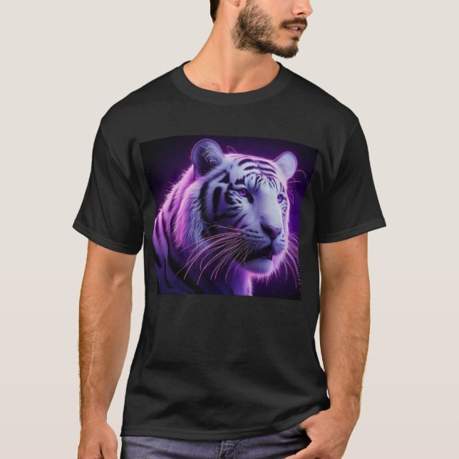 Purple Reign Royal Tiger T-Shirt (Front)