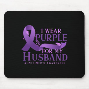 Purple Ribbon Heimerheimer Fighter Husbynd Heimerh Mouse Mat