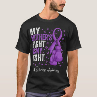Purple Ribbon Mother Overdose Awareness T-Shirt