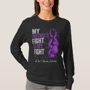 Purple Ribbon Partner Chiari Malformation Awarenes T-Shirt