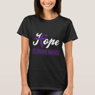 Purple Ribbon Rett Syndrome Awareness Support Mont T-Shirt
