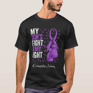 Purple Ribbon Son Craniosynostosis Awareness T-Shirt