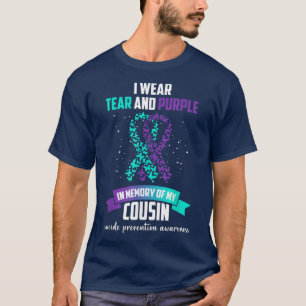 Purple Ribbon Suicide Prevention Awareness 6099 T-Shirt