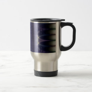 Purple Ribbon Travel Mug