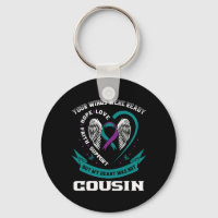 Purple Ribbon Wings Suicide Awareness Prevention C