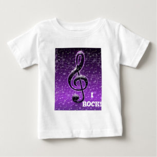 Purple Rocks!_ Baby T-Shirt