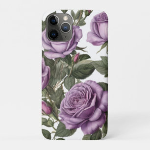 Purple Rose Budding Roses, iPhone 11 Pro Case