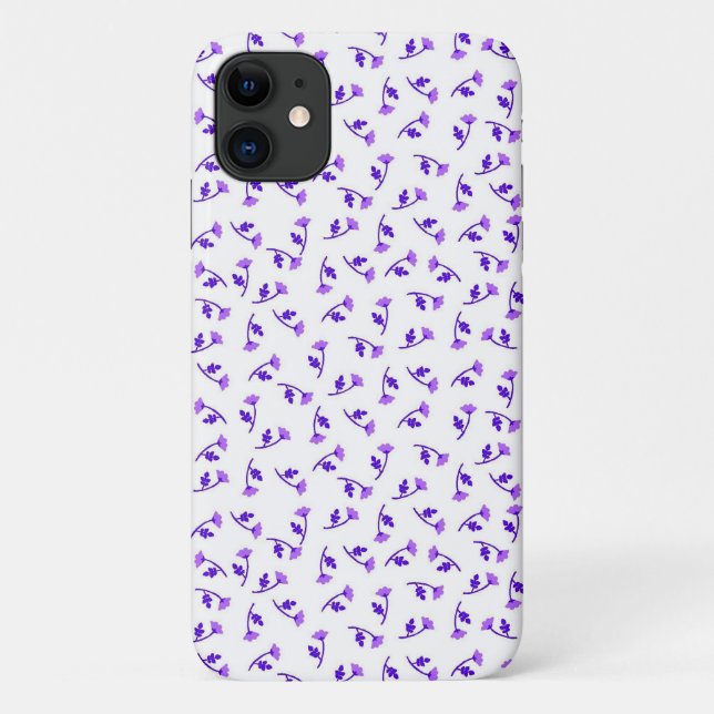 Purple rose Case-Mate iPhone case (Back)