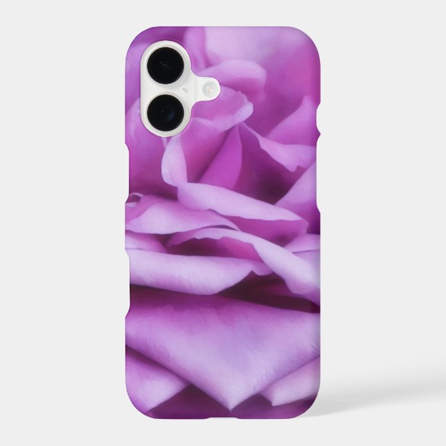 Purple Rose Flower Art (Back)