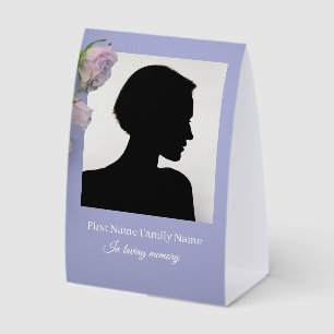 Purple rose funeral