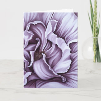 Purple Rose Greeting Card