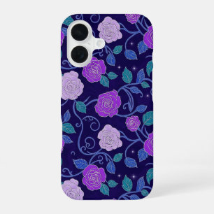 Purple Rose iPhone 16 Case