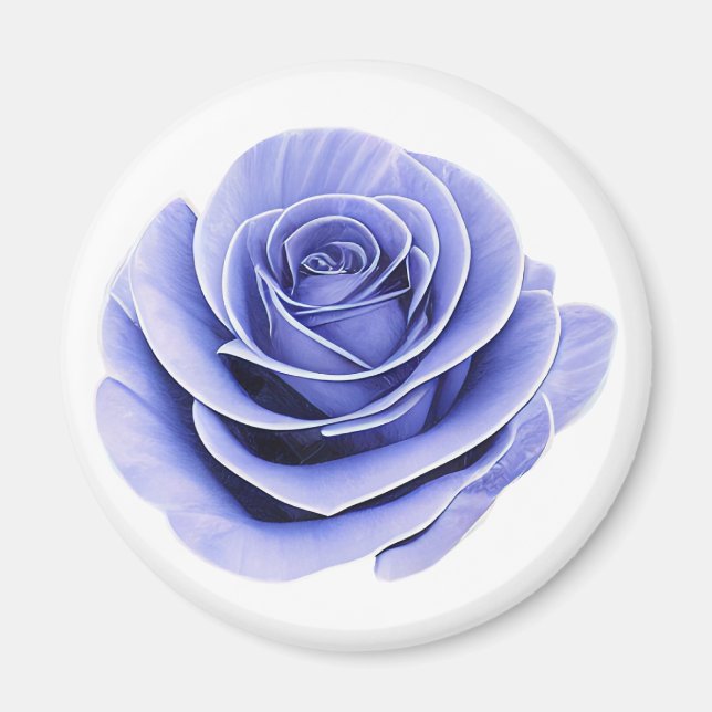 Purple Rose Magnet (Front)