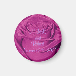 Purple Rose Magnet