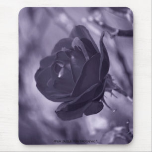 Purple Rose Mouse Mat