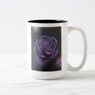 "Purple Rose" Mug Drinkware