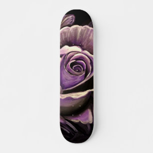 Purple Rose Skateboard
