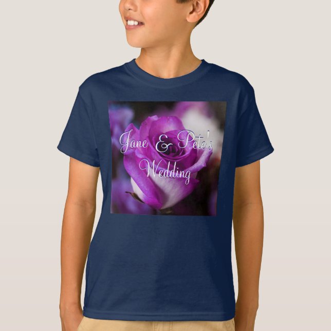 Purple Rose T-Shirt (Front)
