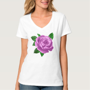 Purple rose T-Shirt