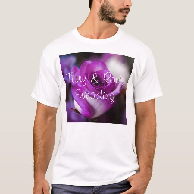 Purple Rose T-Shirt (Front)
