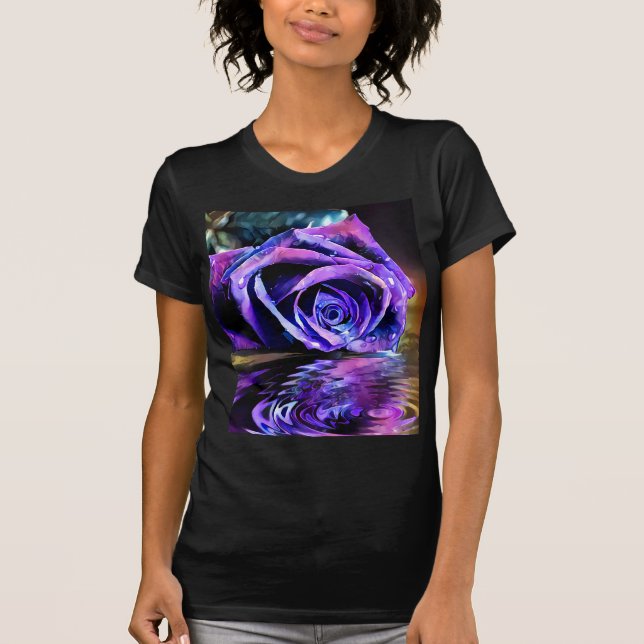 Purple Rose T-Shirt (Front)