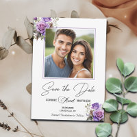 Purple Roses 1 Special Photo Wedding