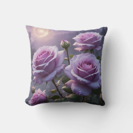 Purple Roses  Cushion