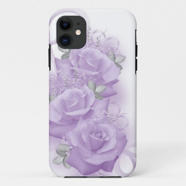 Purple Roses iPhone 5 Case (Back)