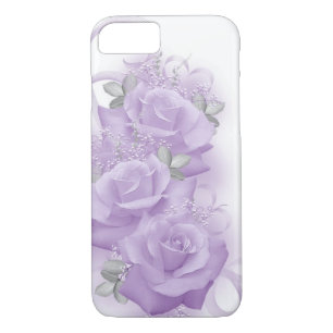 Purple Roses iPhone Case