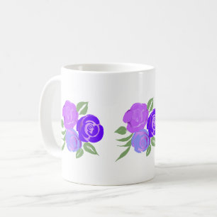 Purple Roses Mug