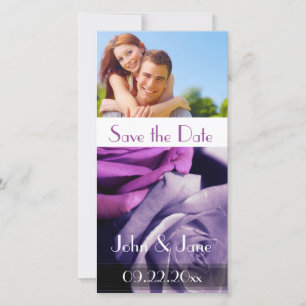 Purple Roses /photo  "Save the Date" Save The Date