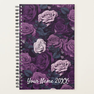 Purple Roses Planner