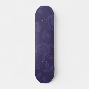 Purple Roses Skateboard
