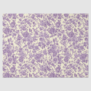 Purple Roses  Tissue Paper