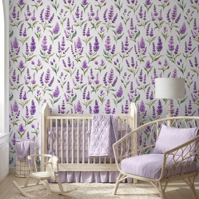 Purple Sage Green Lavender Flowers Wallpaper (Creator Uploaded)