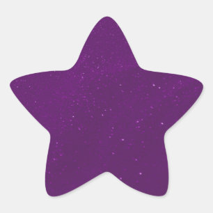 Purple Sand Star Sticker