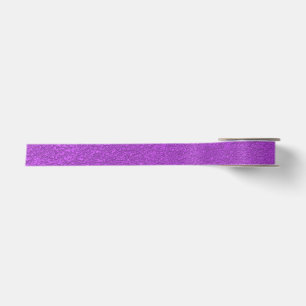 Purple satin ribbon