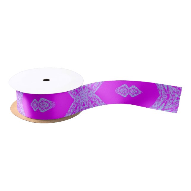 Purple Satin Ribbon (Spool)