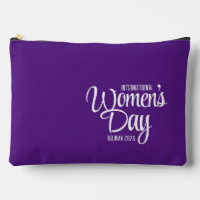 Purple Script International Women's Day March 8