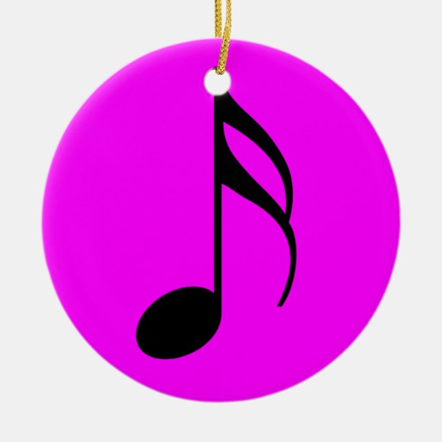 Purple semi quaver Ornament (Front)
