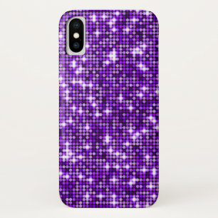 Purple Sequins Phone Case