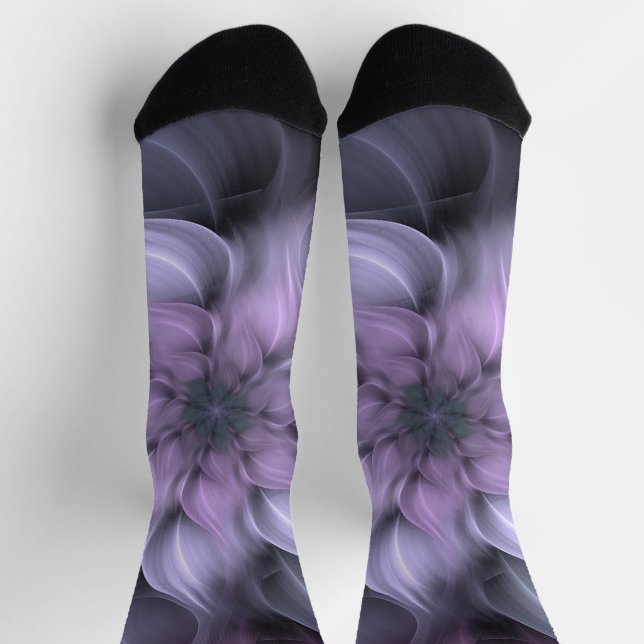 Purple Shades Crew Socks (Top)