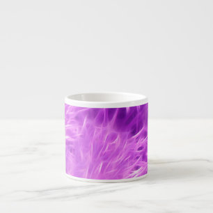Purple Shades Flowers Transformed Espresso Cup