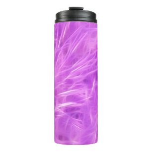 Purple Shades Flowers Transformed Thermal Tumbler