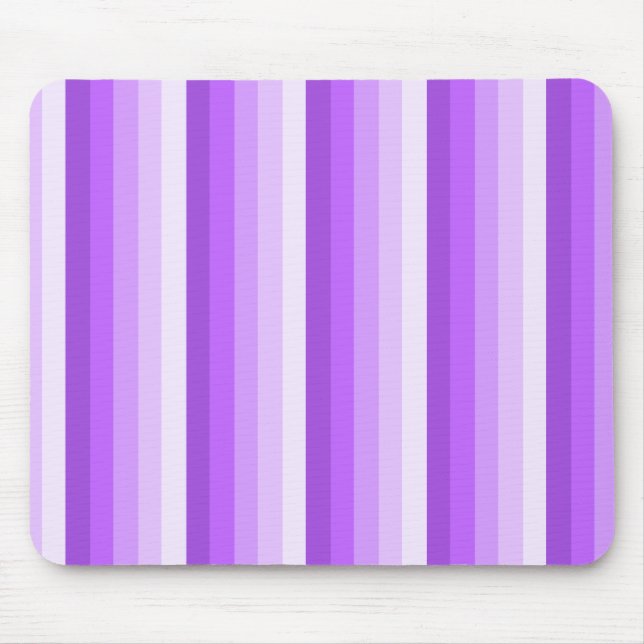 Purple shadow stripes mouse mat (Front)