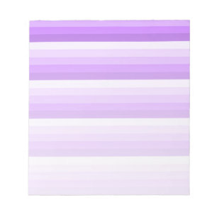 Purple shadow stripes notepad