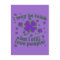 Purple Shamrock St. Patrick's Day Design