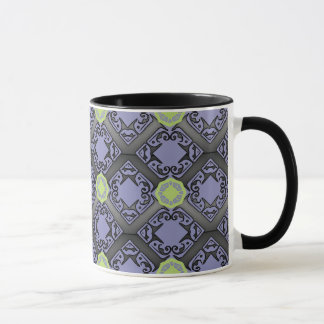 purple shapes Mug